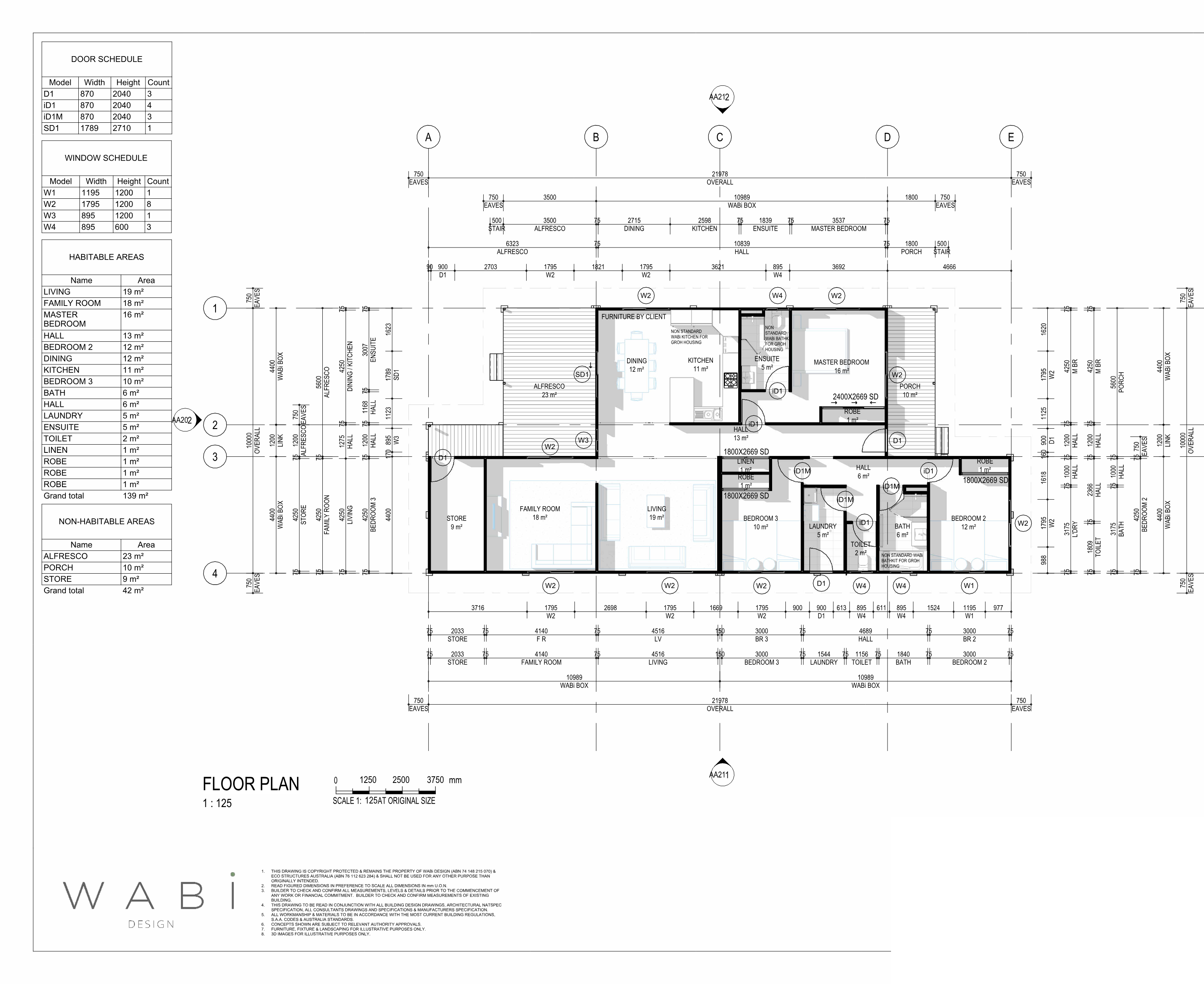 3x2 Modular floor plan preview