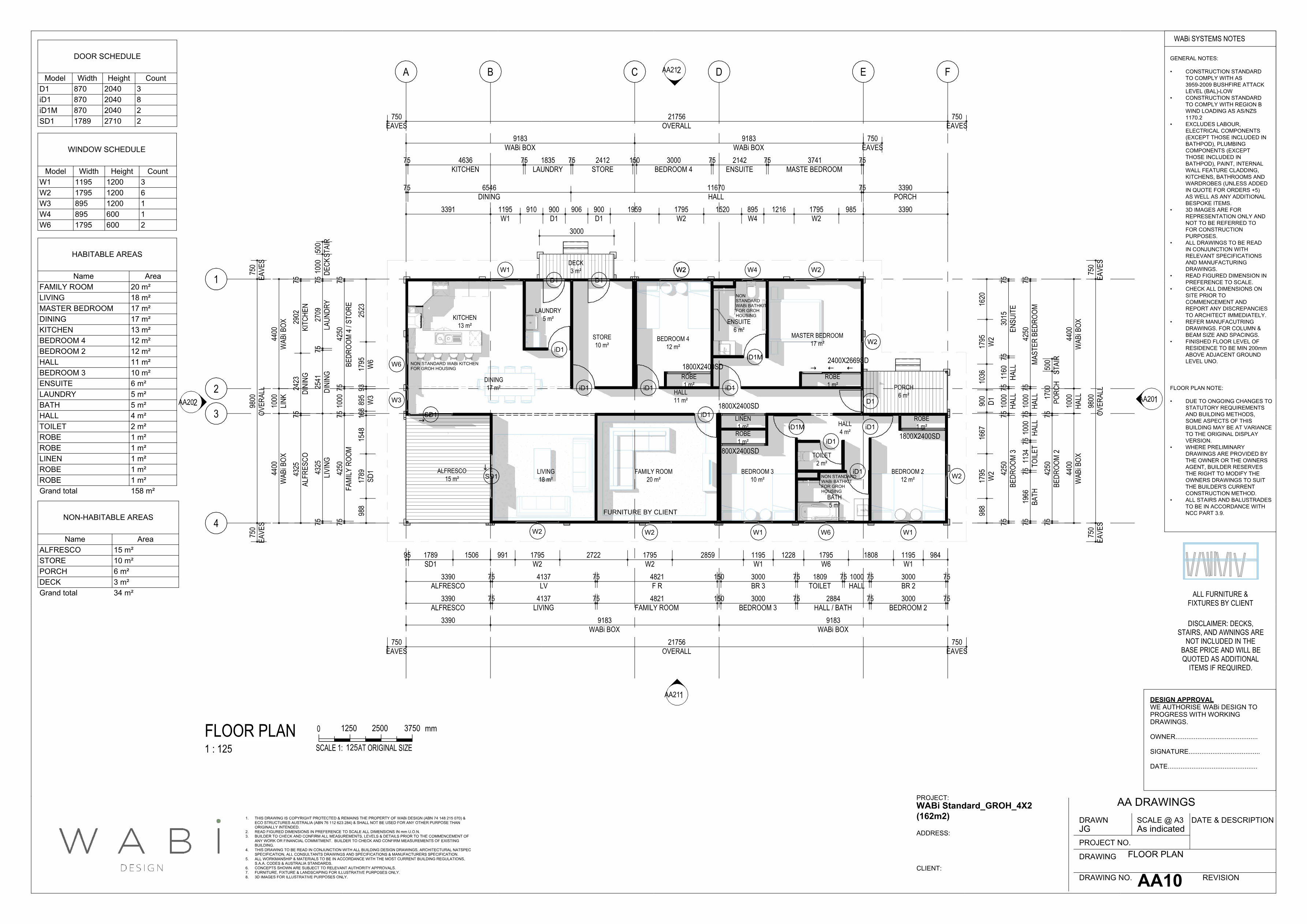 4x2 Modular floor plan preview